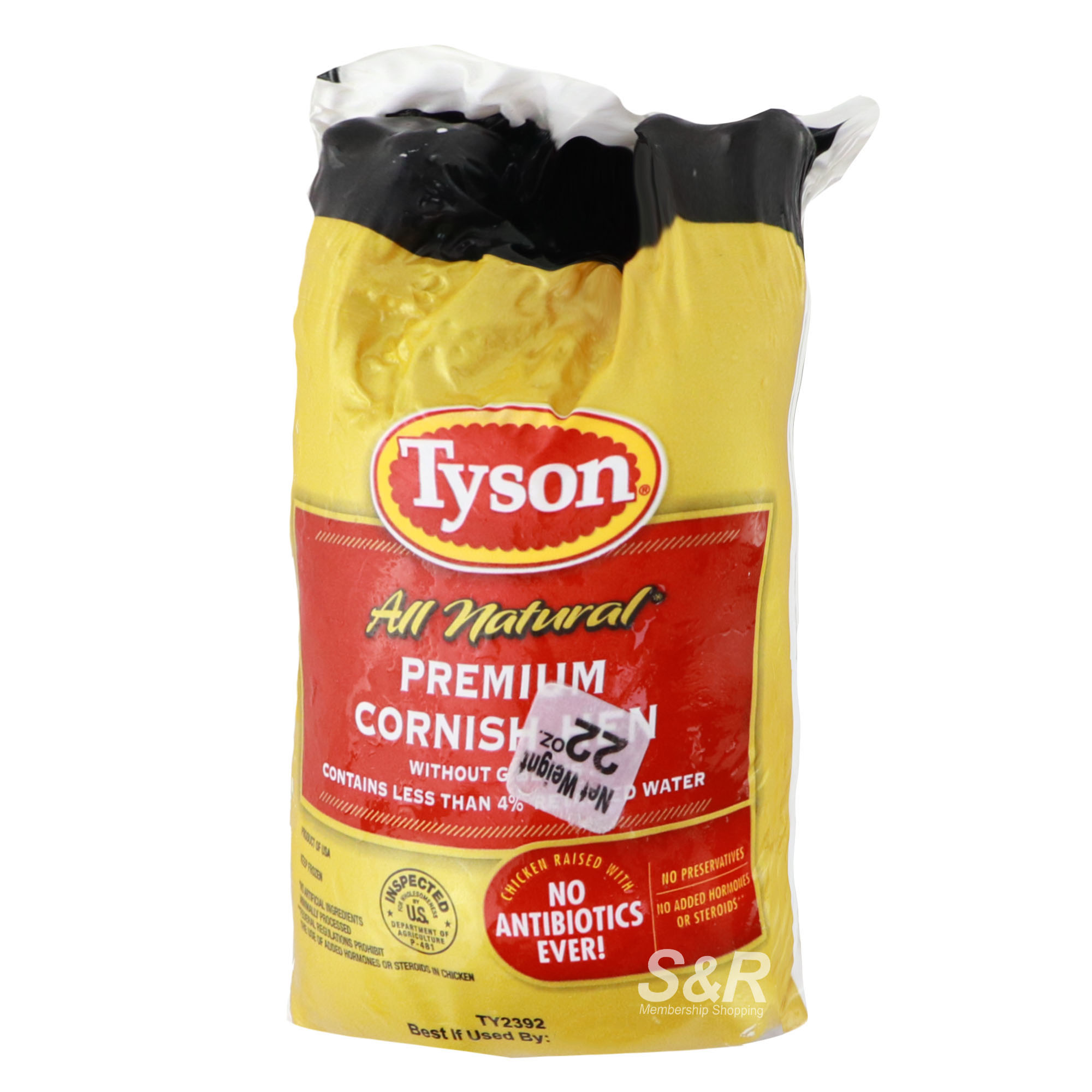 Tyson Premium Cornish Game Hen approx. 623g